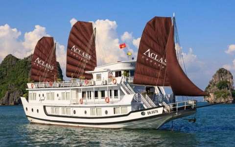 Halong: AClass Legend Cruise 3 stars (2 days/1night)